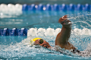 Chloe Sutton won the 800 freestyle at the 2009 USA Swimming Nationals/World Team Trials.